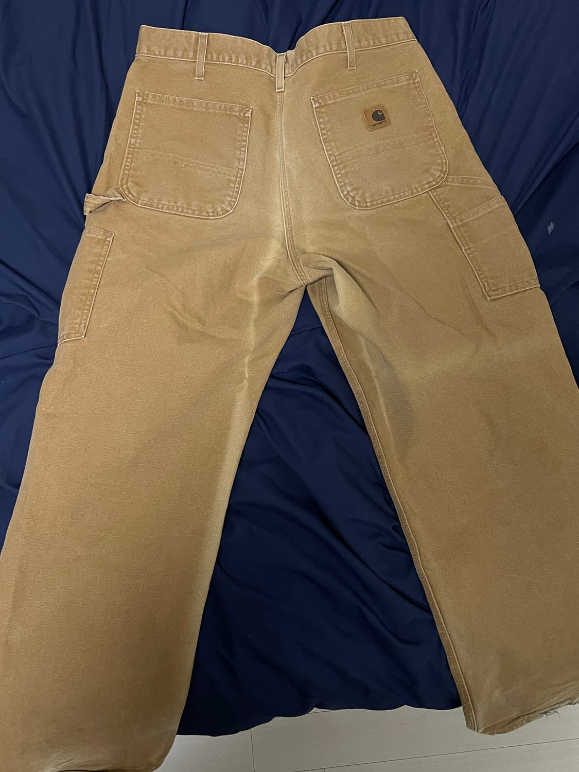 빈티지 칼하트 싱글니 카펜터팬츠 브라운 상품이미지3