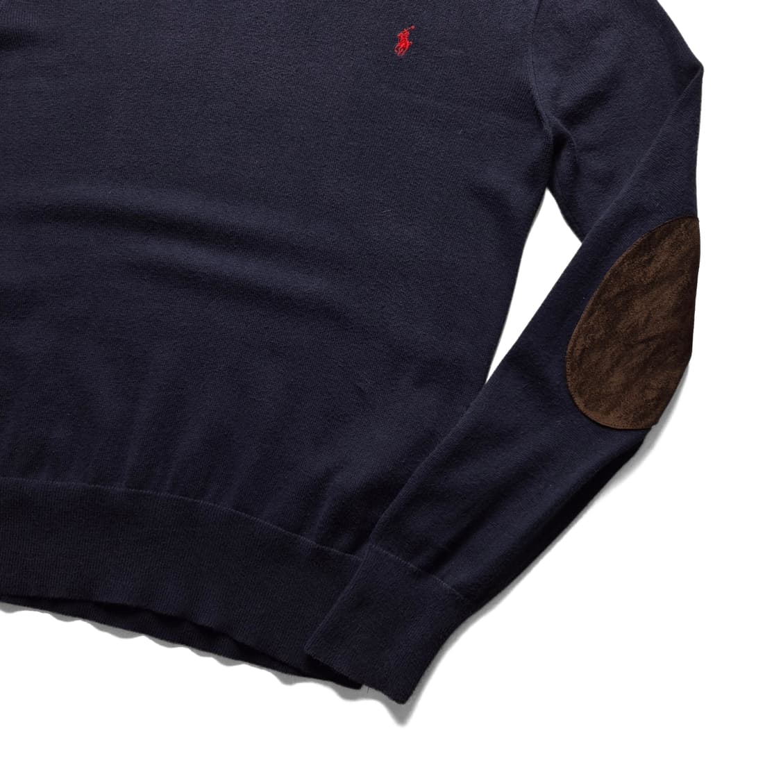 [L(14-16)] 폴로 랄프로렌 엘보우 패치 V넥 니트 상품이미지5