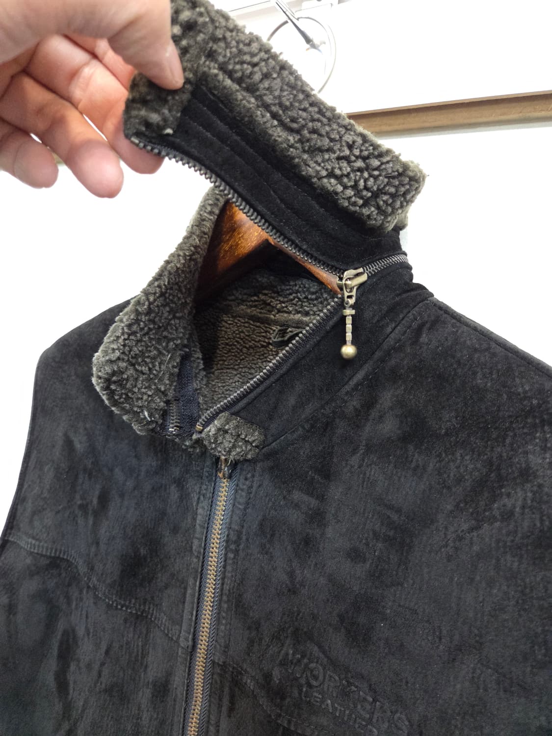 유나이티드 워커스 90s 빈티지 무스탕 조끼 100 상품이미지6