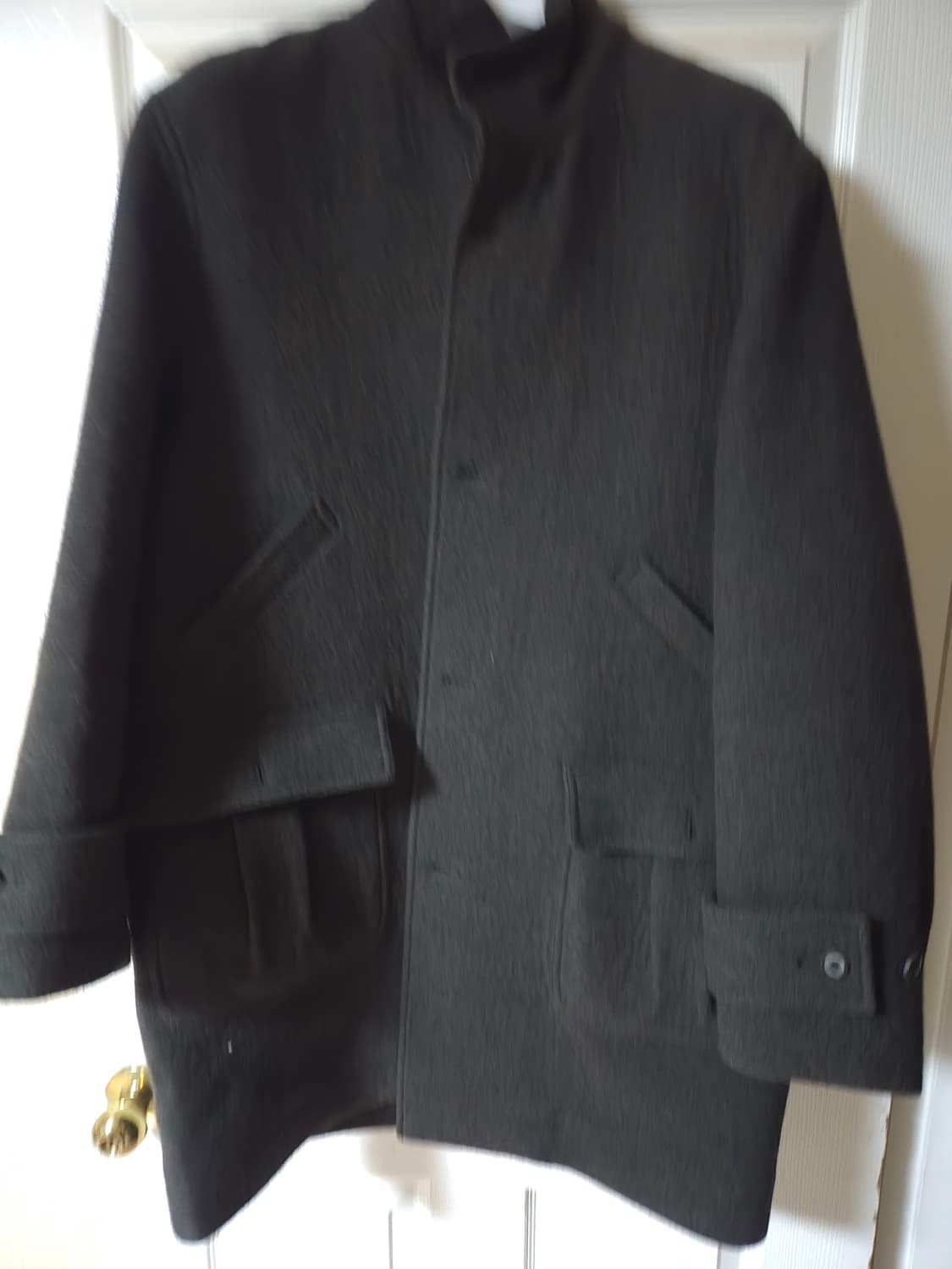 쿠어 캐시미어 블렌드 스탠드 카라 코트 M사이즈 상품이미지1