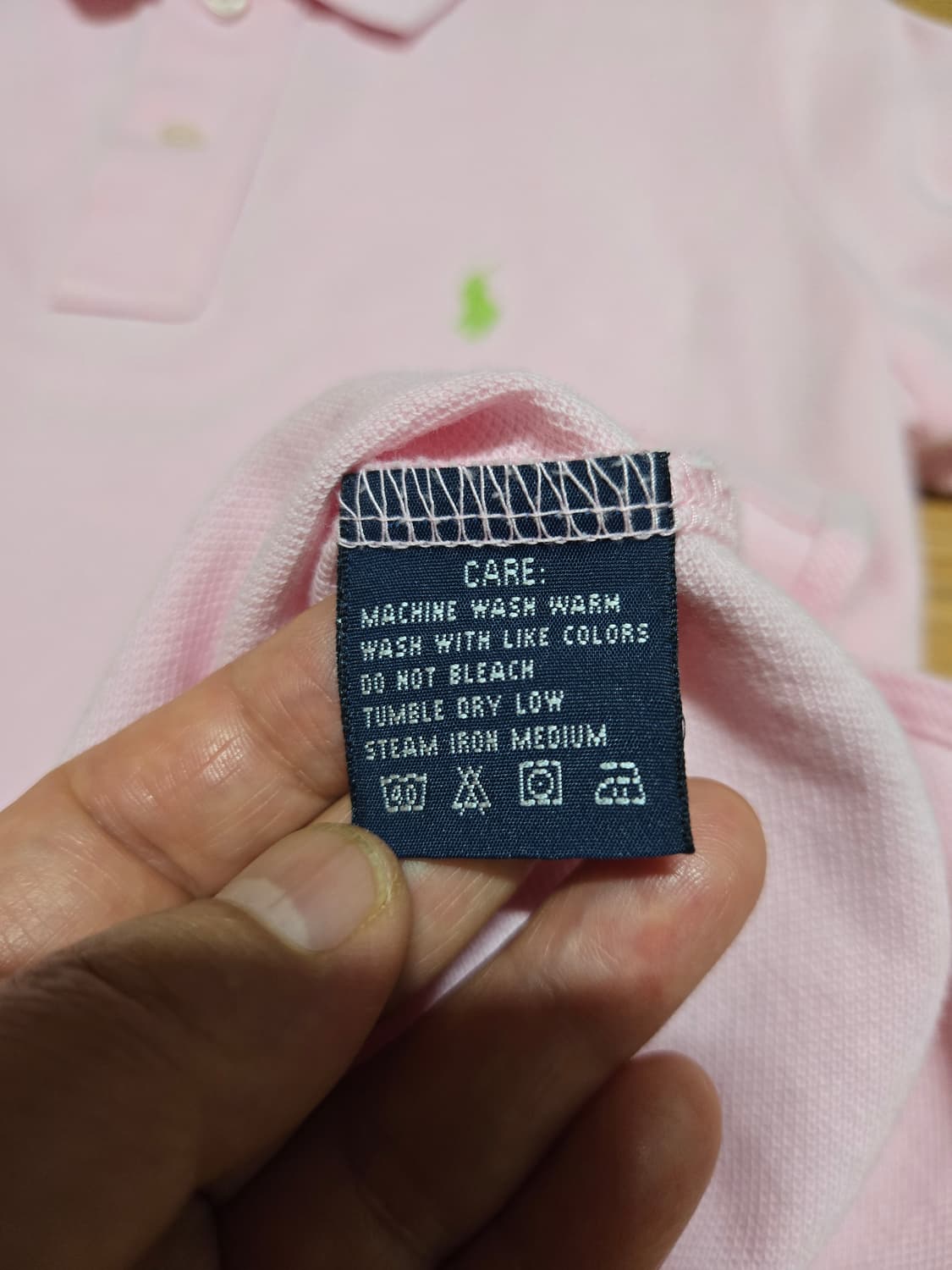 폴로 랄프로렌 여성 딸기우유 핑크 PK 반팔티 상품이미지8