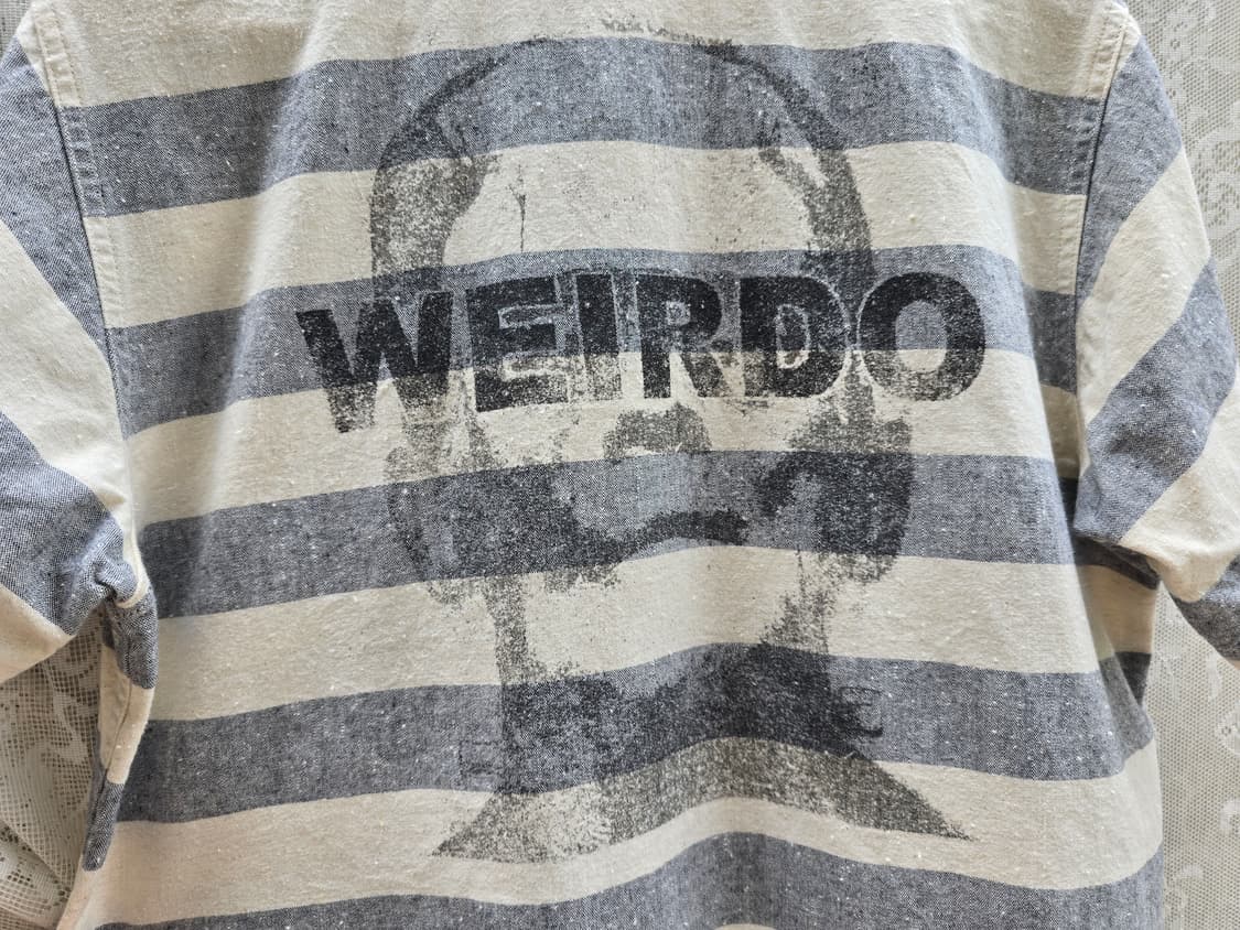 WEIRDO 위어도 프리즈너 셔츠 (made in japan) 상품이미지7