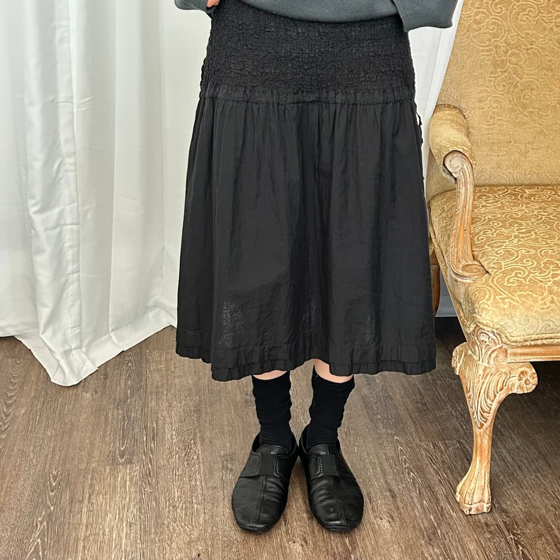 이세이 미야케 me 하이웨이스트 링클 스커트 상품이미지1