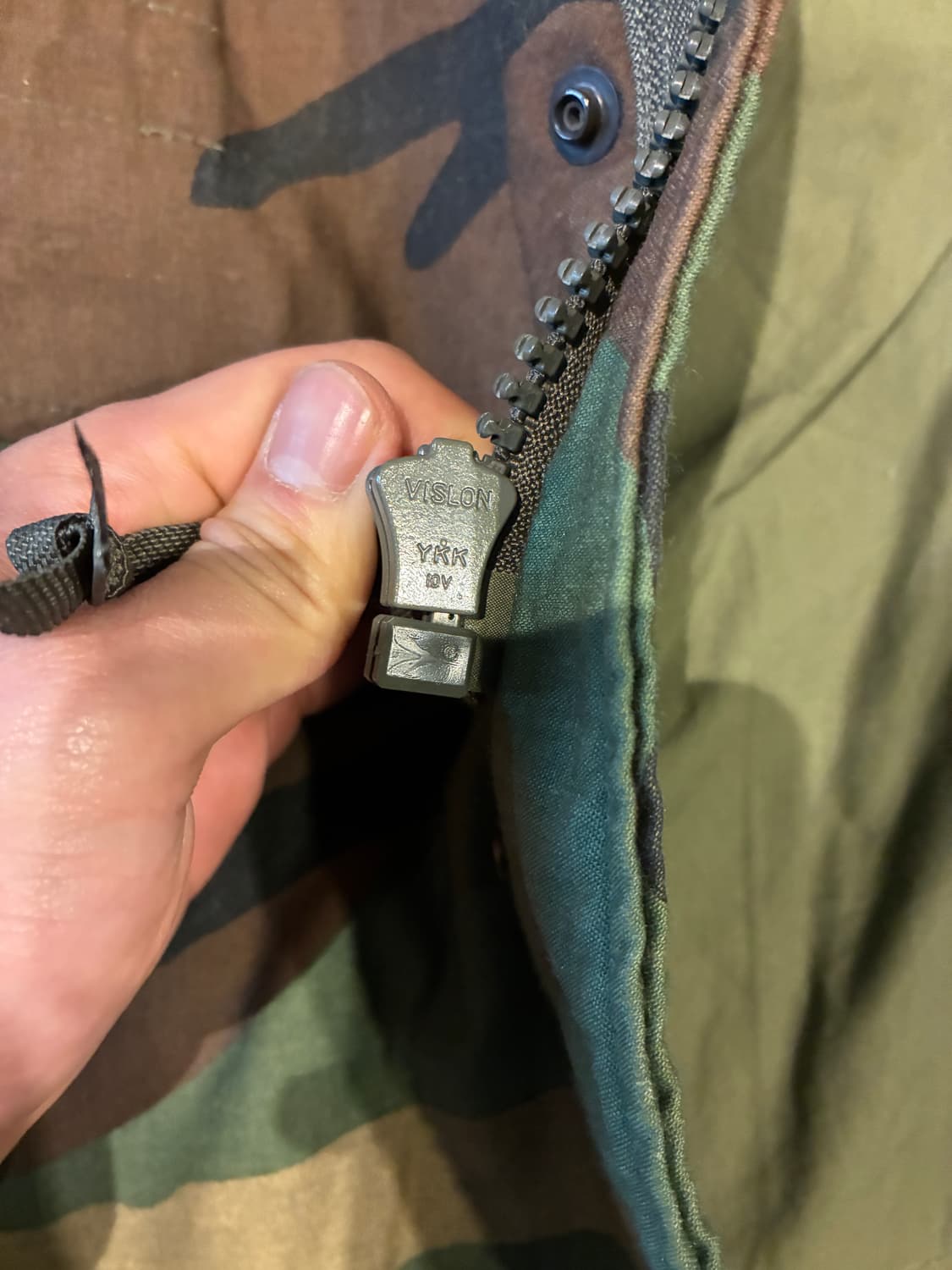 XS-숏) 미군 m65 우드랜드 필드자켓 상품이미지5