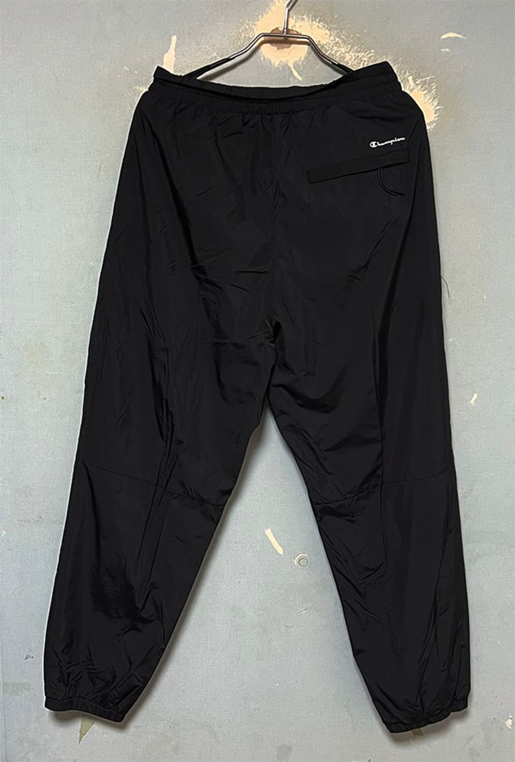 챔피온 남자 우븐팬츠 춘추 조거 트랙팬츠 매장판 나일론 블랙 L 32 상품이미지2