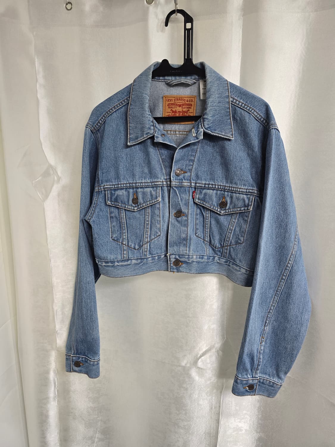 리바이스 크롭 청자켓 데님자켓 (1833) 상품이미지1