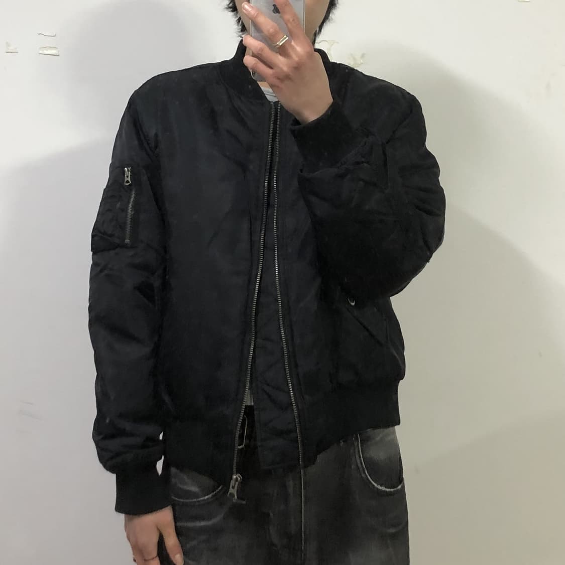 저스틴비버 퍼포즈 투어 머천 Ma1  상품이미지3