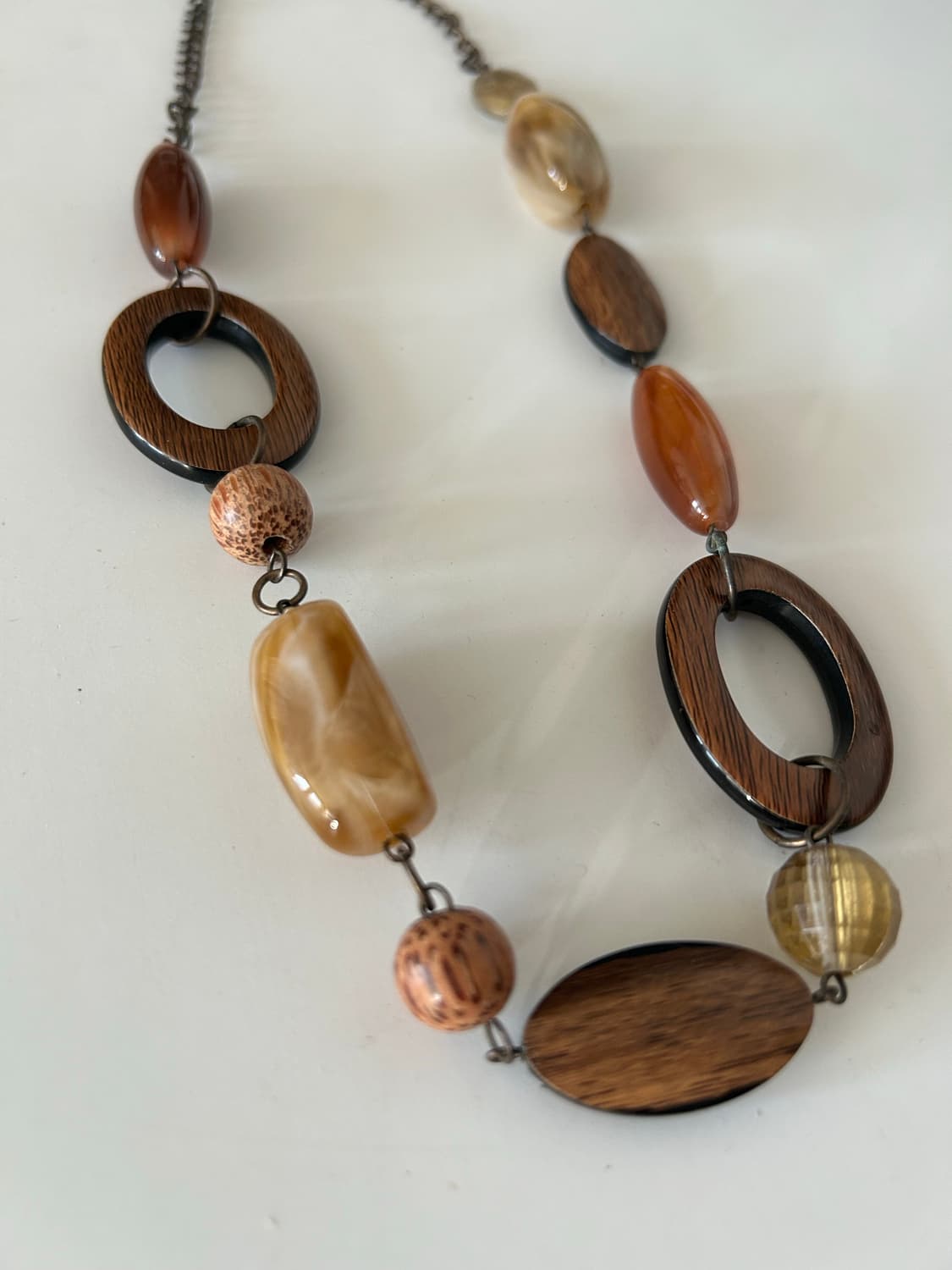 우드 오브제 목걸이 상품이미지2