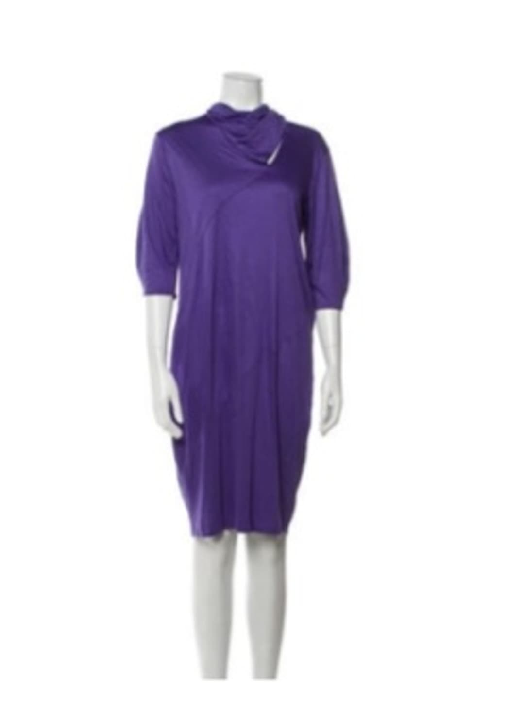 질샌더 실크 혼방 원피스 상품이미지1