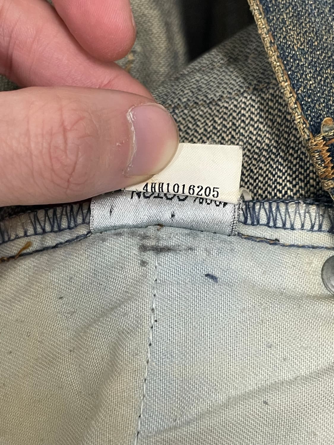 디올옴므 aw04 ‘votc’ rust denim 상품이미지9