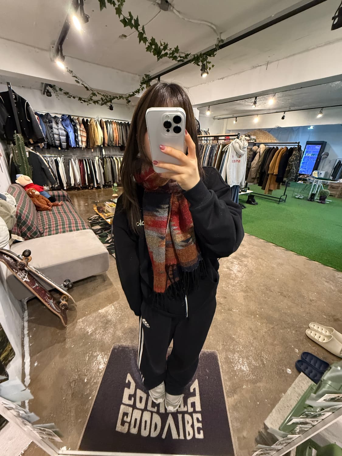 이탈리아 메이드 나바호(Navajo) 패턴 머플러&숄 상품이미지6