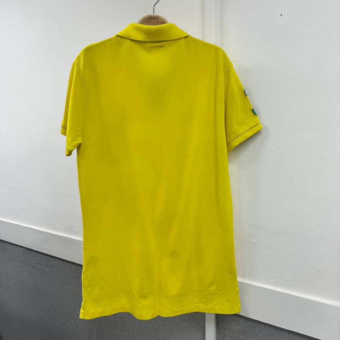 POLO 폴로 랄프로렌 노란색 반팔 카라티 커스텀핏 S/P s220 상품이미지6