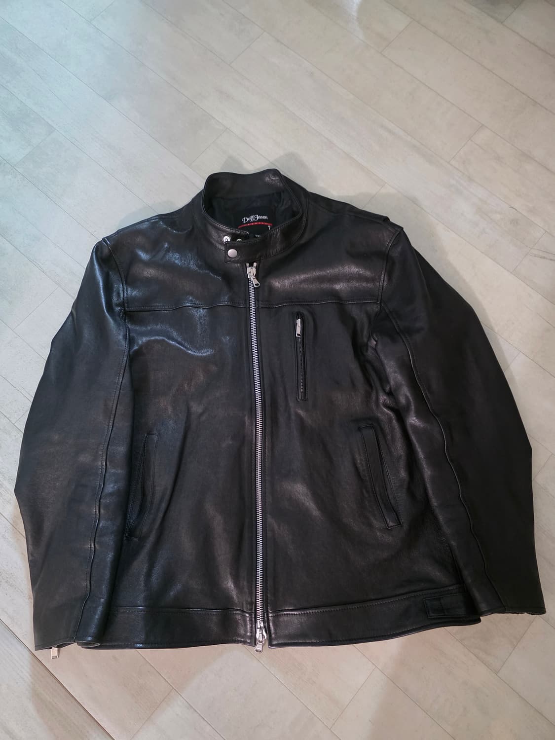 도프제이슨 프리미엄 베지터블 스탠드카라 램스킨 자켓 xxl 상품이미지3