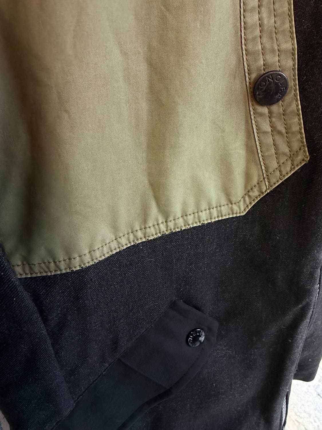 95~100/ 몽클레어 아카이브 한정 화이트와펜 구스 패딩 상품이미지7