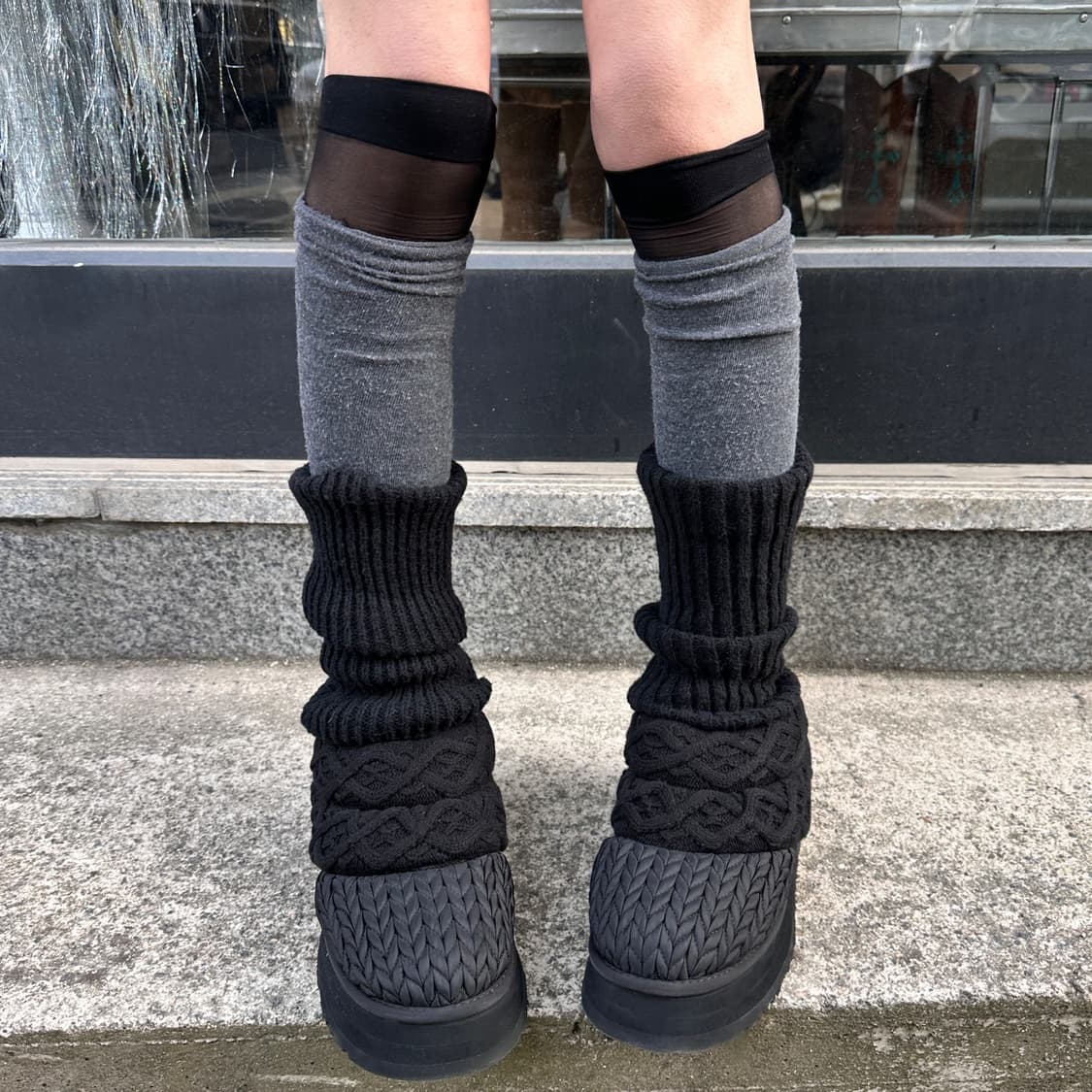 레어 어그 타즈 빌라니트 플랫폼 숏 부츠 상품이미지6