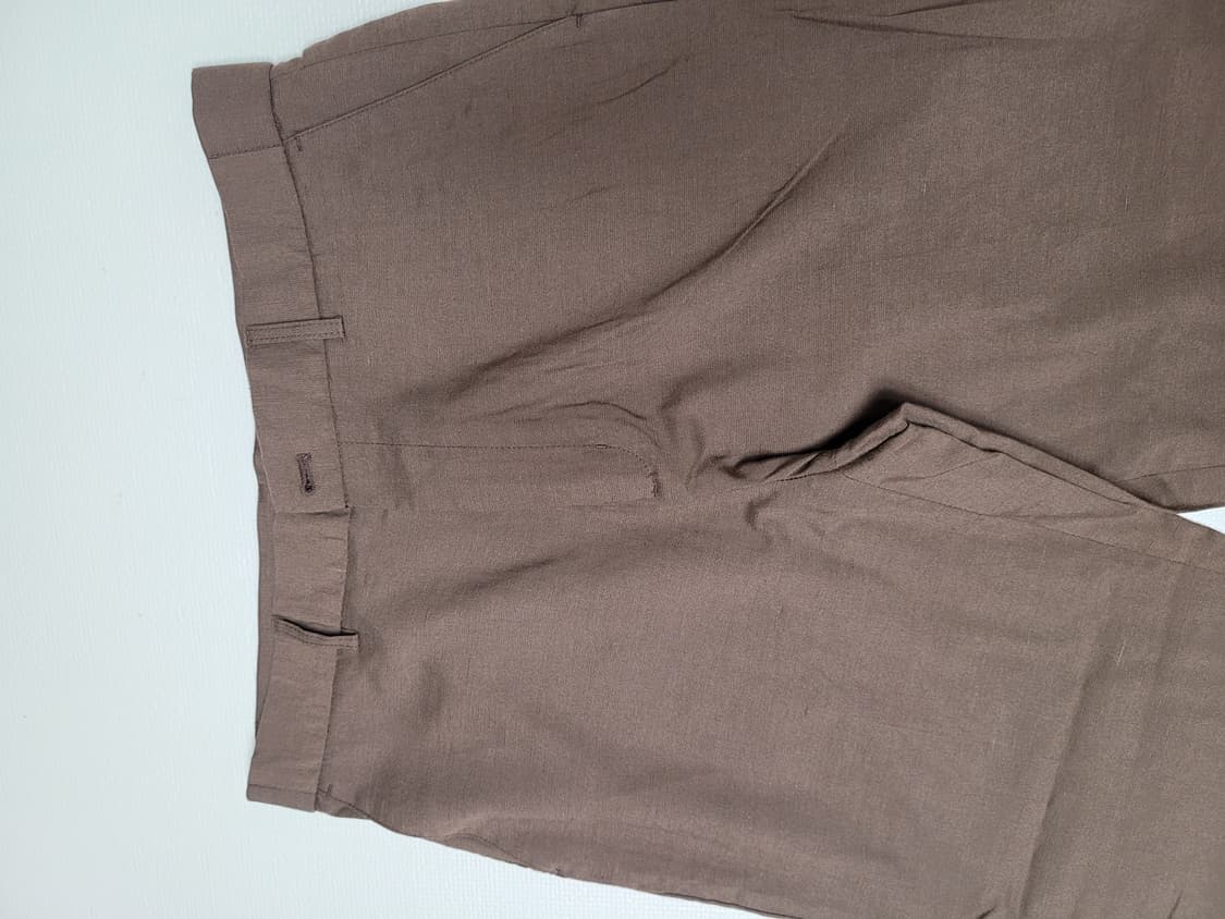 스파오 SPAO 남자 린넨 치노 34 브라운 상품이미지4