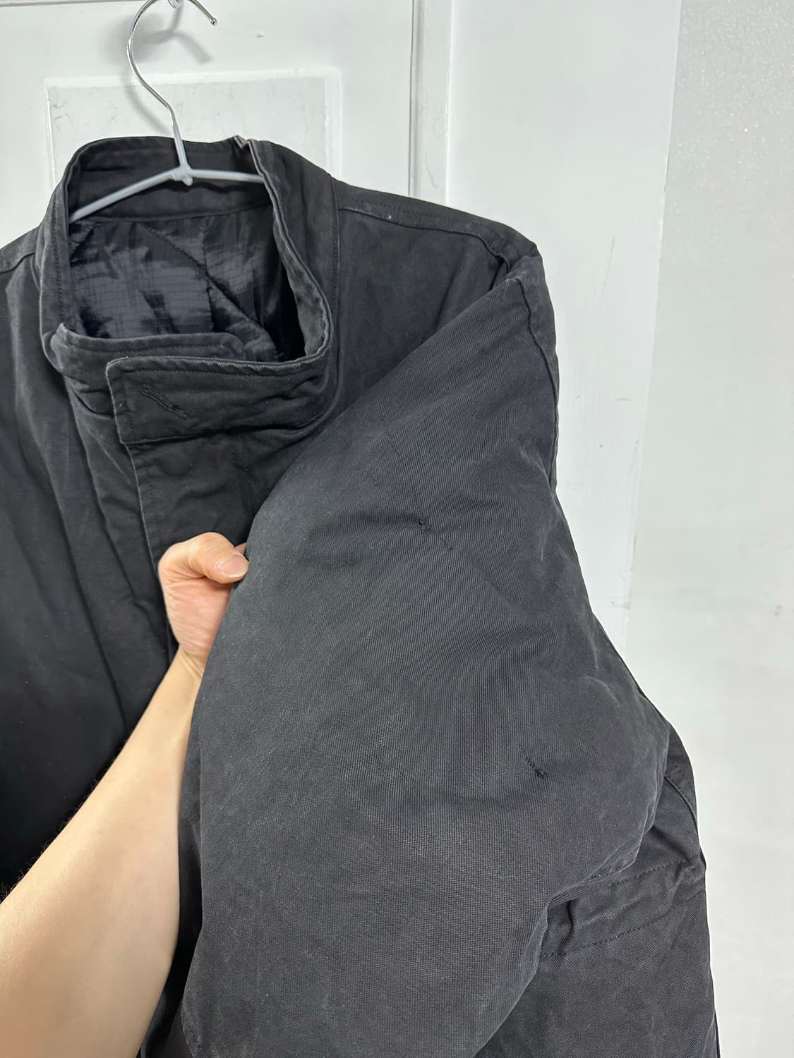 라퍼지스토어 피쉬테일 크롭 파카 상품이미지3