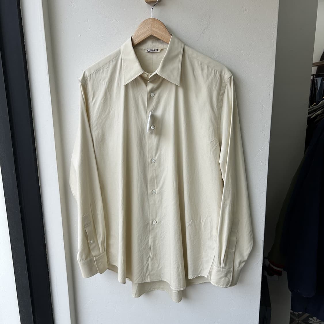 16826 - 오라리 워시드 핀스 트윌 셔츠 상품이미지2