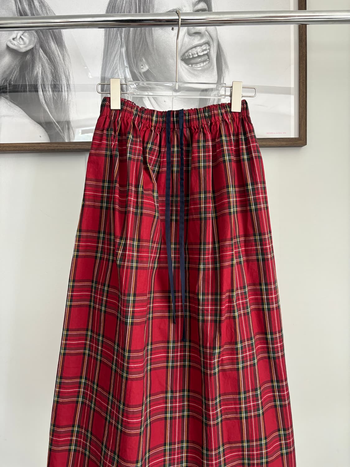 ichi. / tartan check skirt ( free size ) 상품이미지7