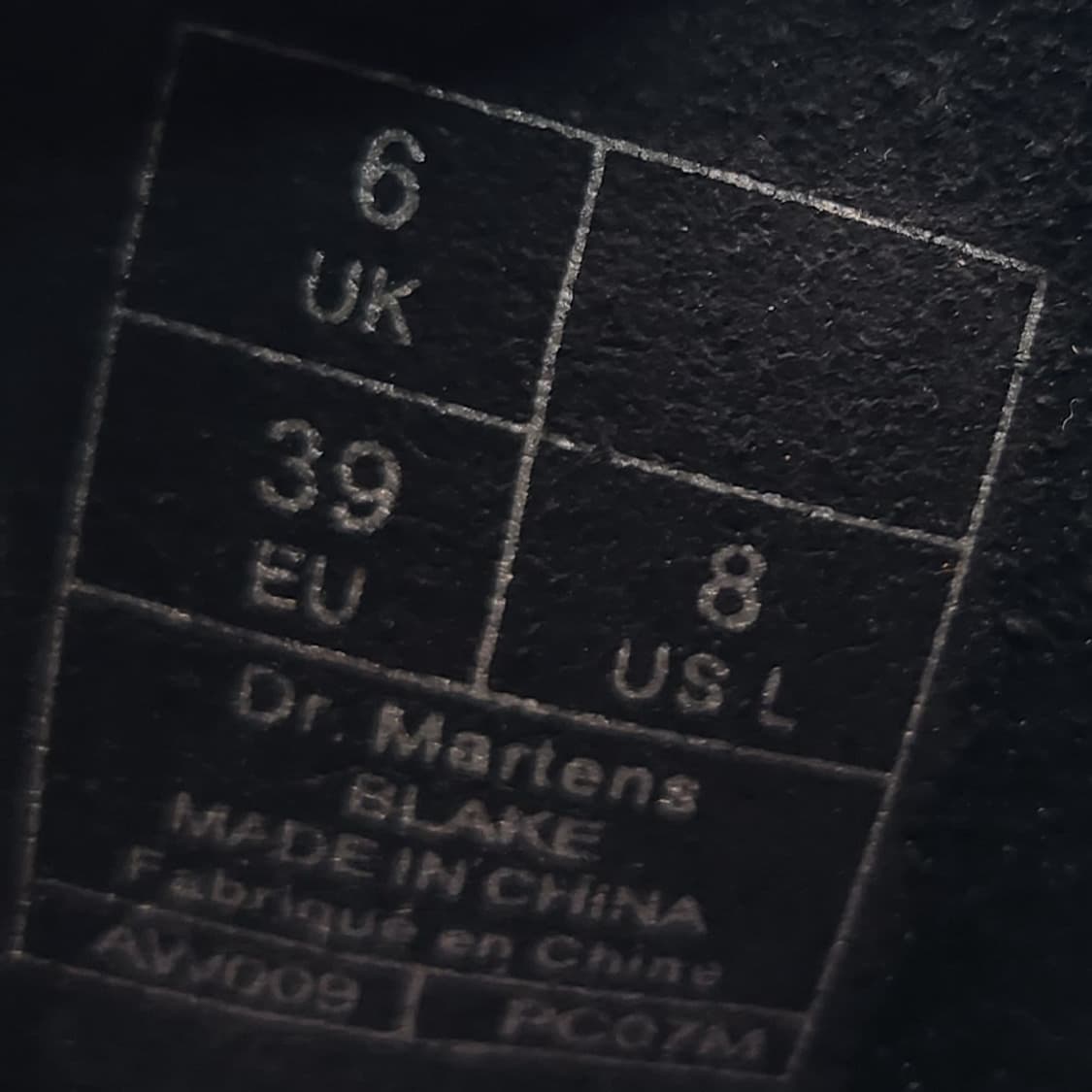 ooo 닥터마틴 블레이크 지퍼워커부츠 250 상품이미지6