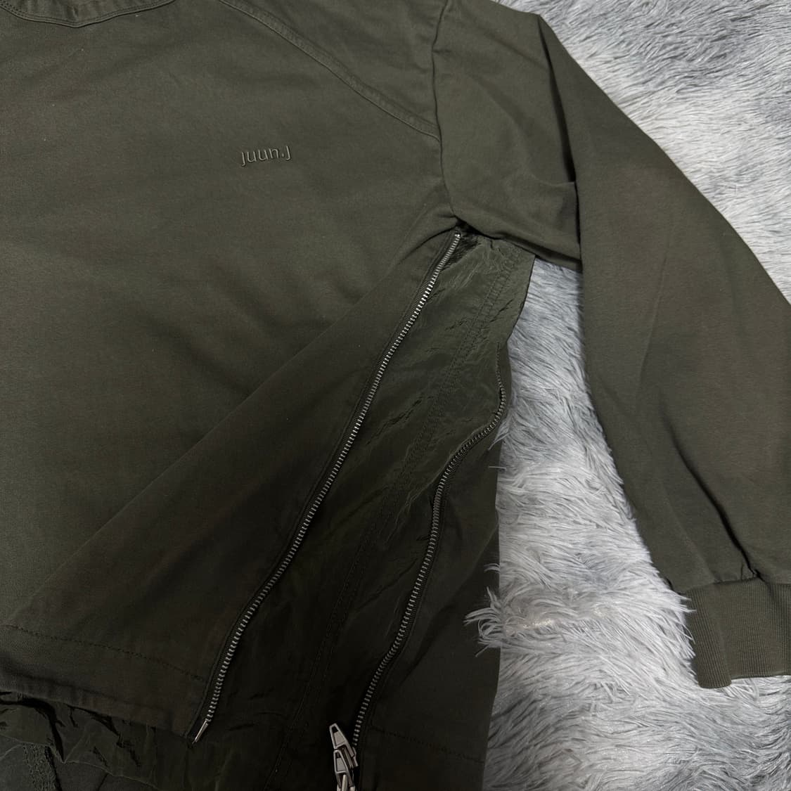 준지 사이드지퍼 맨투맨  46 S사이즈 상품이미지4