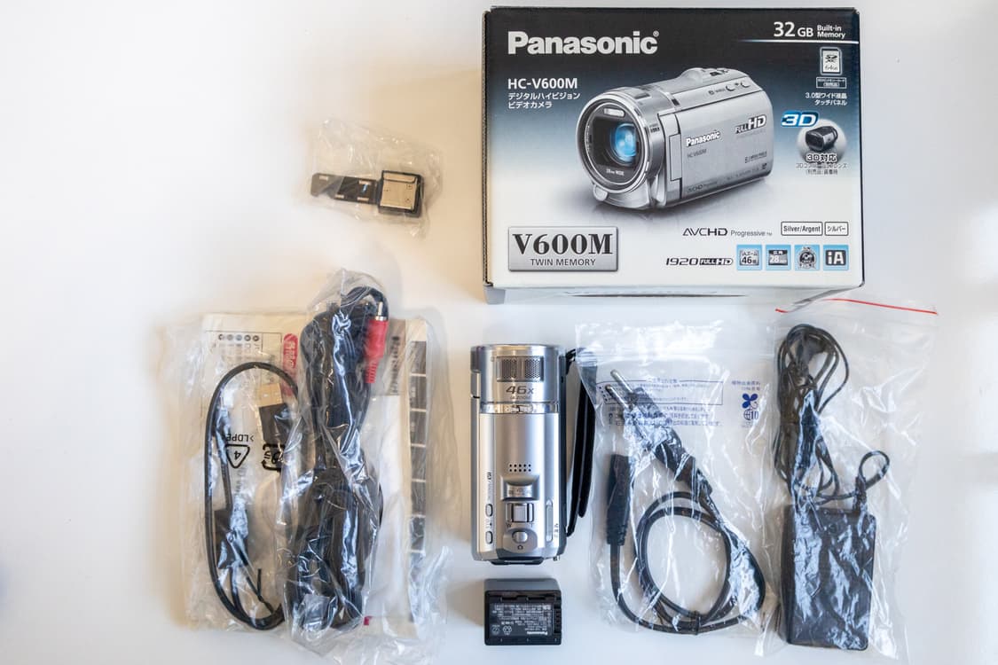 Panasonic HC-V600M / 빈티지 디지털 캠코더 상품이미지9