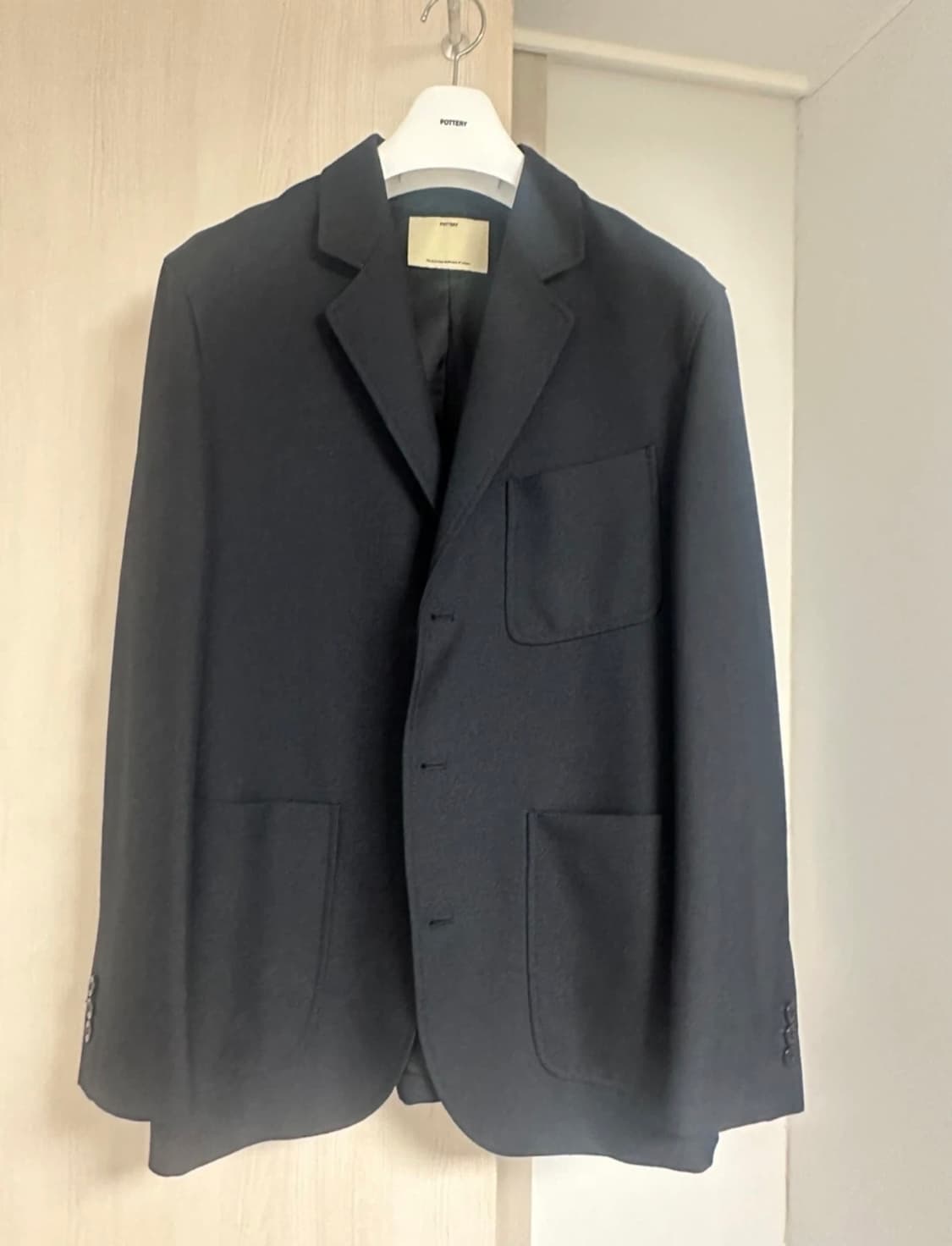 포터리 울 스포츠 다크네이비 셋업 2,3 상품이미지3