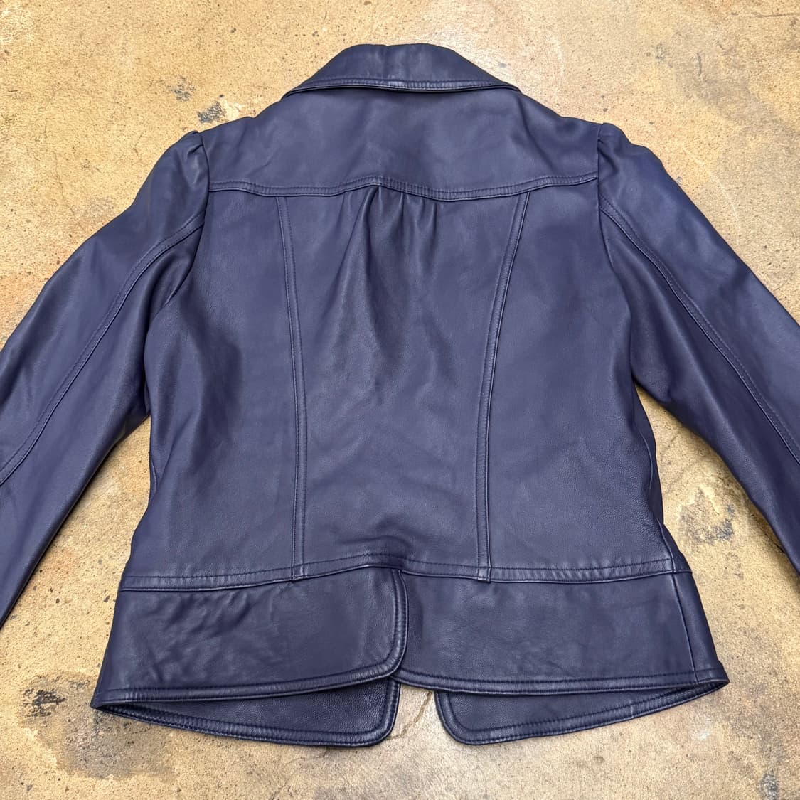 베티붑 카라 퍼플 라이더 가죽 자켓 95 상품이미지4