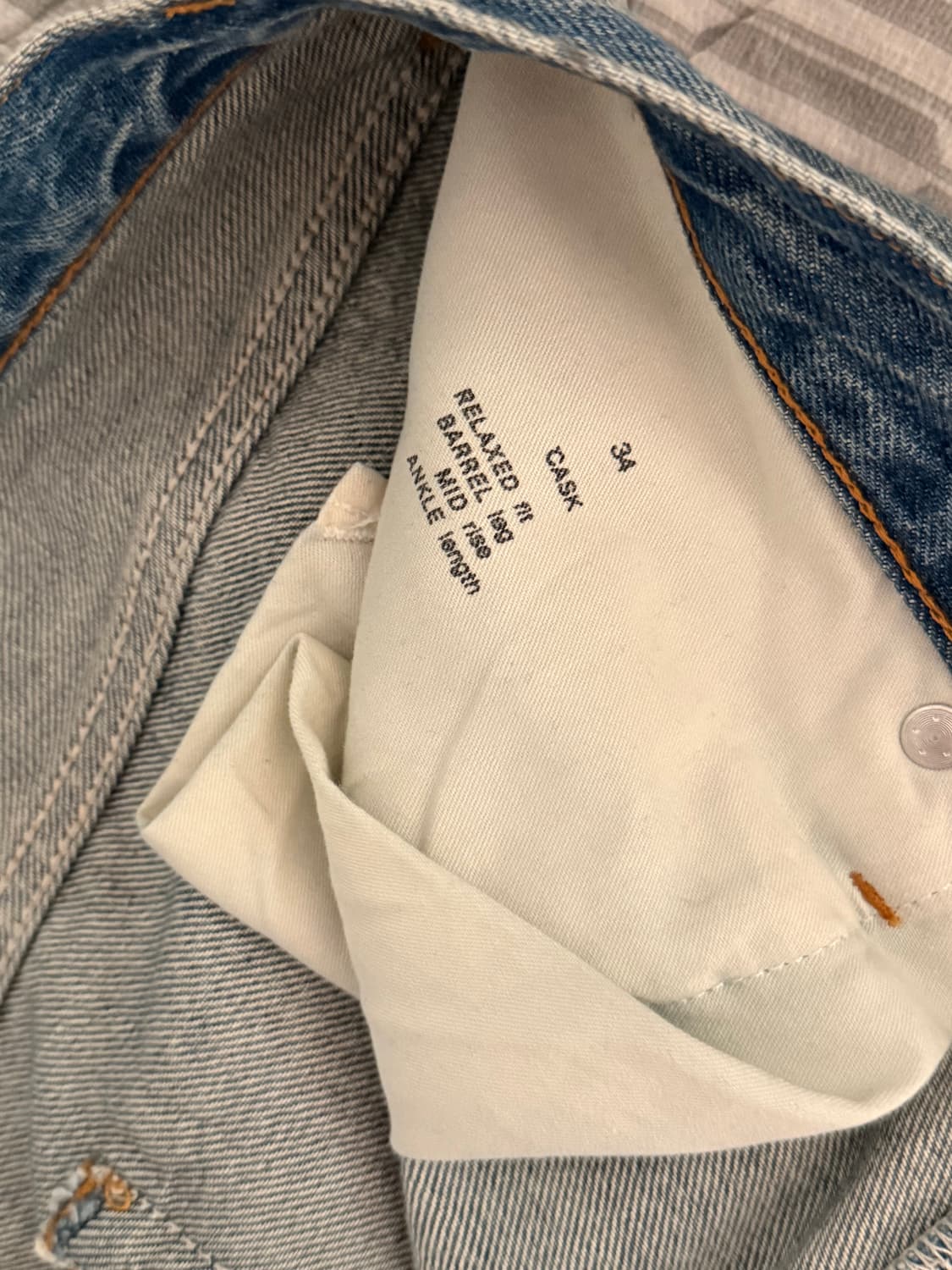 COS CASK Jeans 34사이즈  상품이미지6