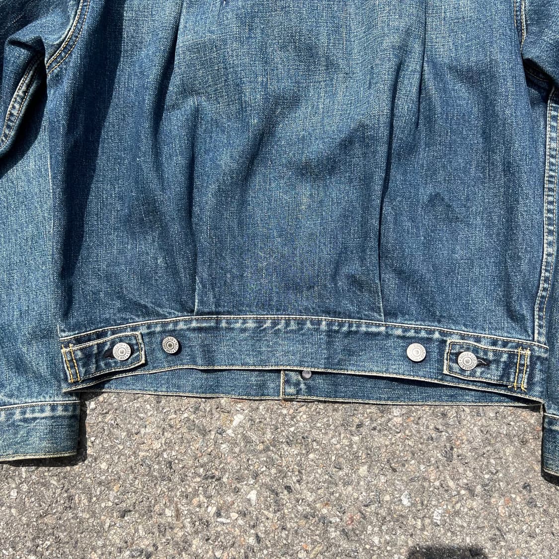 90‘s 리바이스 2세대 빅E 데님 트러커 자켓 상품이미지6