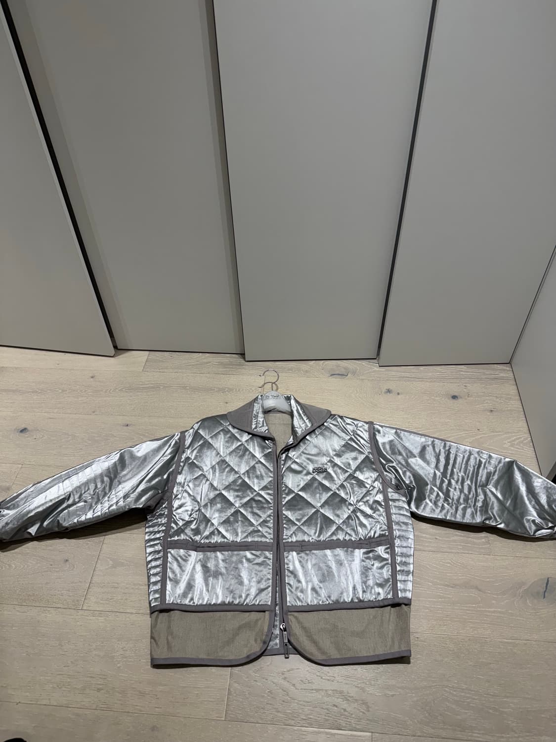 032c 남성 쉐비뇽 실버 퀼팅자켓 상품이미지6