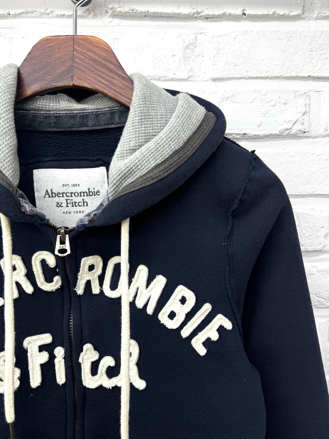 아베크롬비 네이비 후드집업 상품이미지4