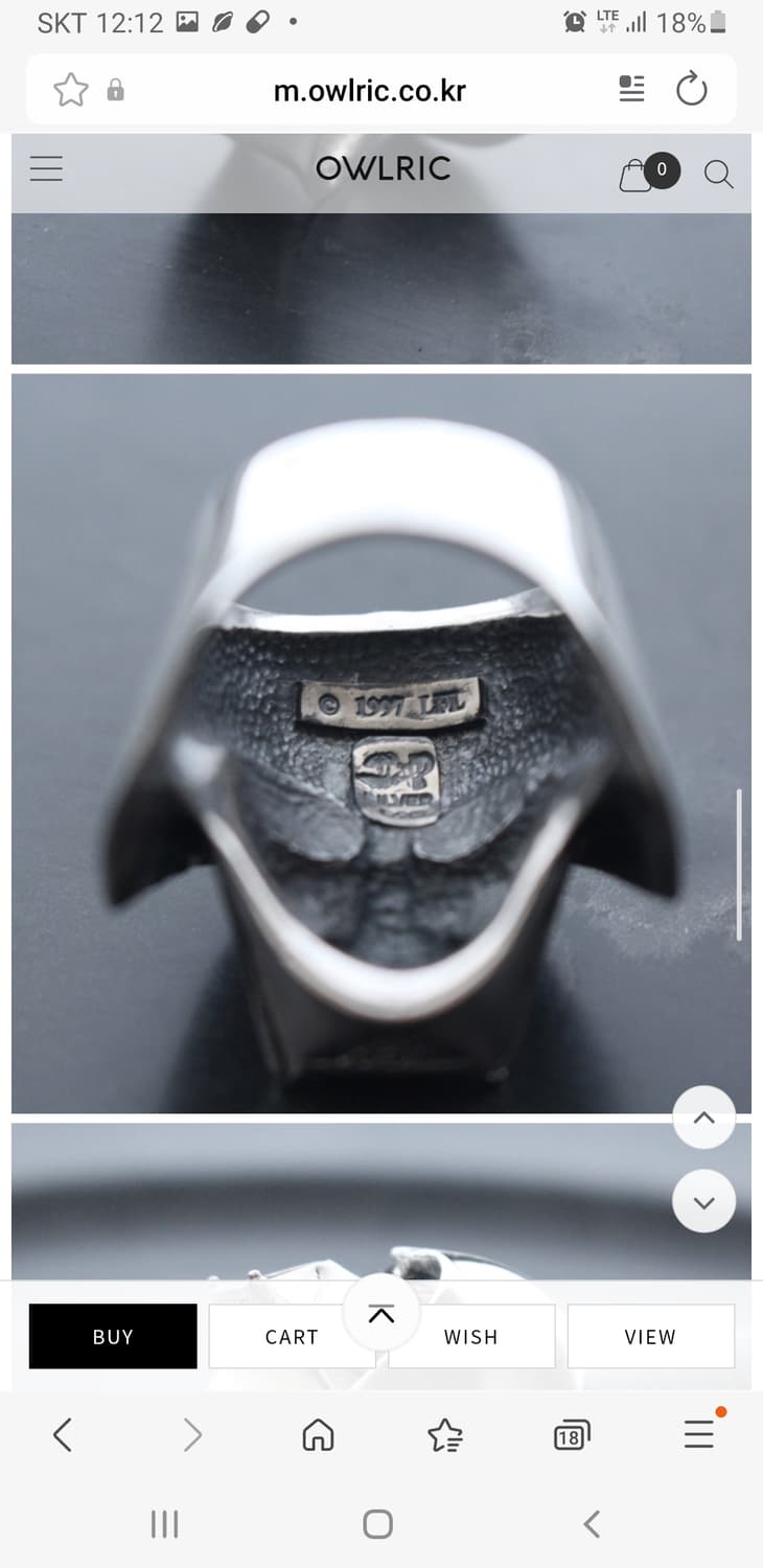 1997's JAP工房×STAR WARS 925 SILVER RING 상품이미지3