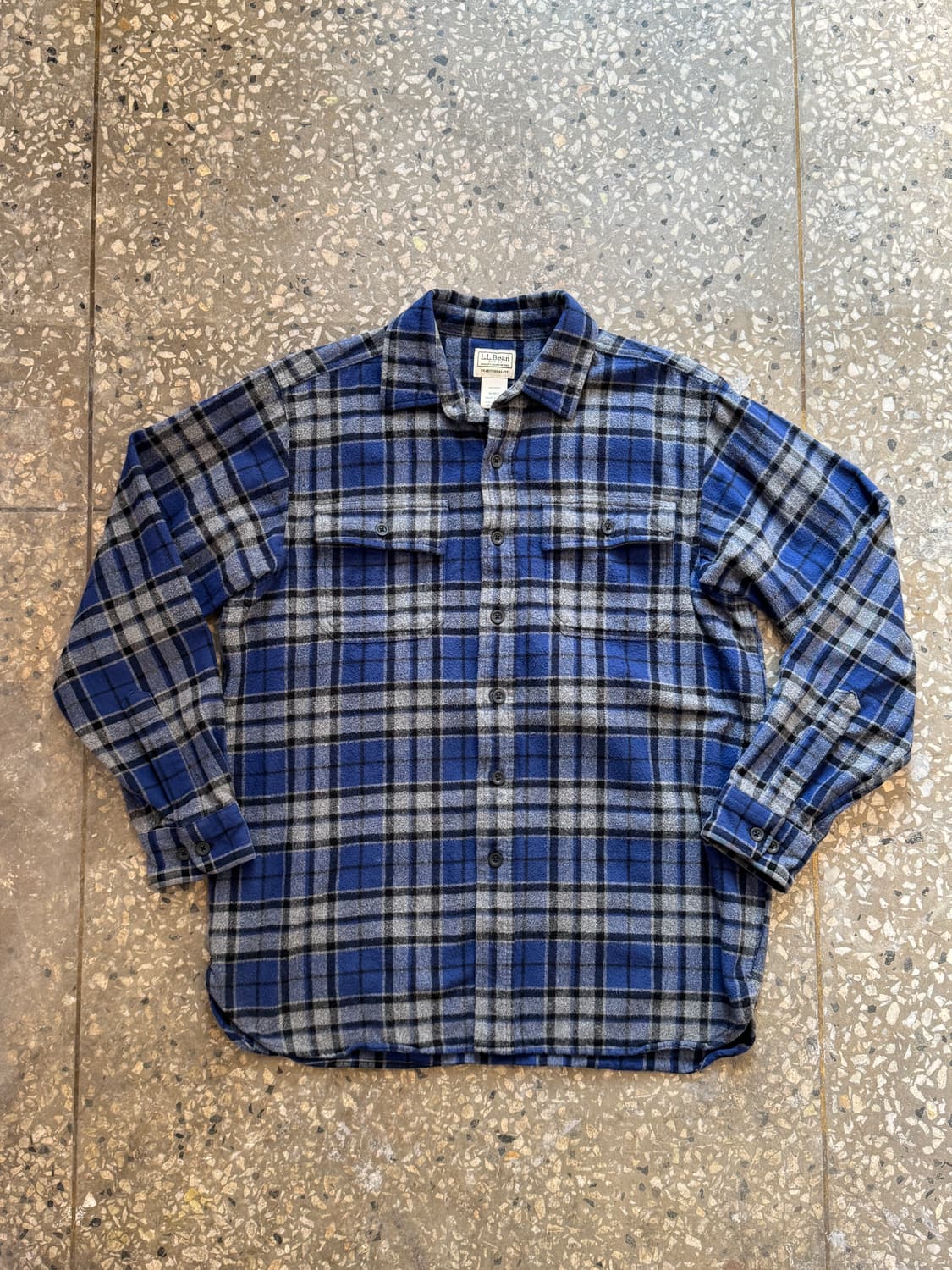 엘엘빈 코튼 체크 셔츠(T23) 상품이미지1