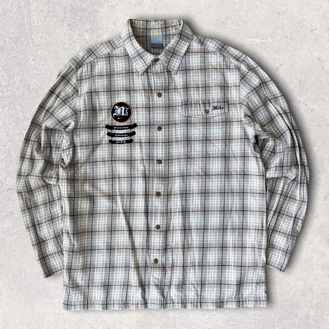 00s 나이키 올드스쿨 체크셔츠 상품이미지2