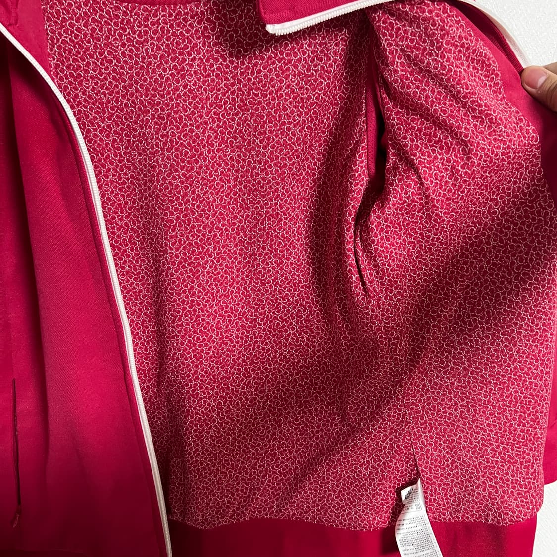 아디다스 파이어버드 핫핑크 져지 자켓 95 상품이미지5