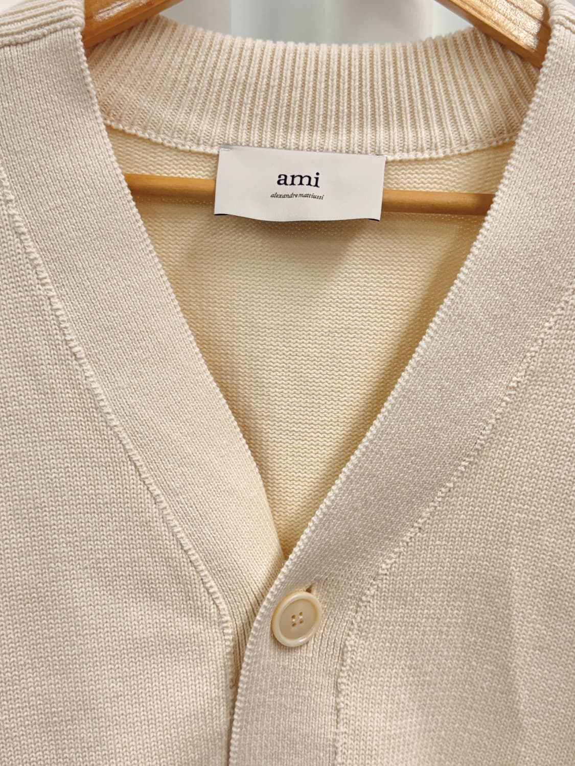 (새상품) 아미 레터링 가디건 상품이미지5