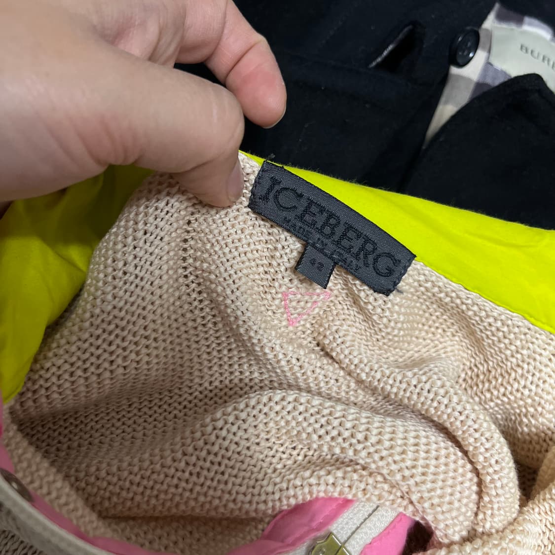 아이스버그 니트 집업 가디건 42 상품이미지2