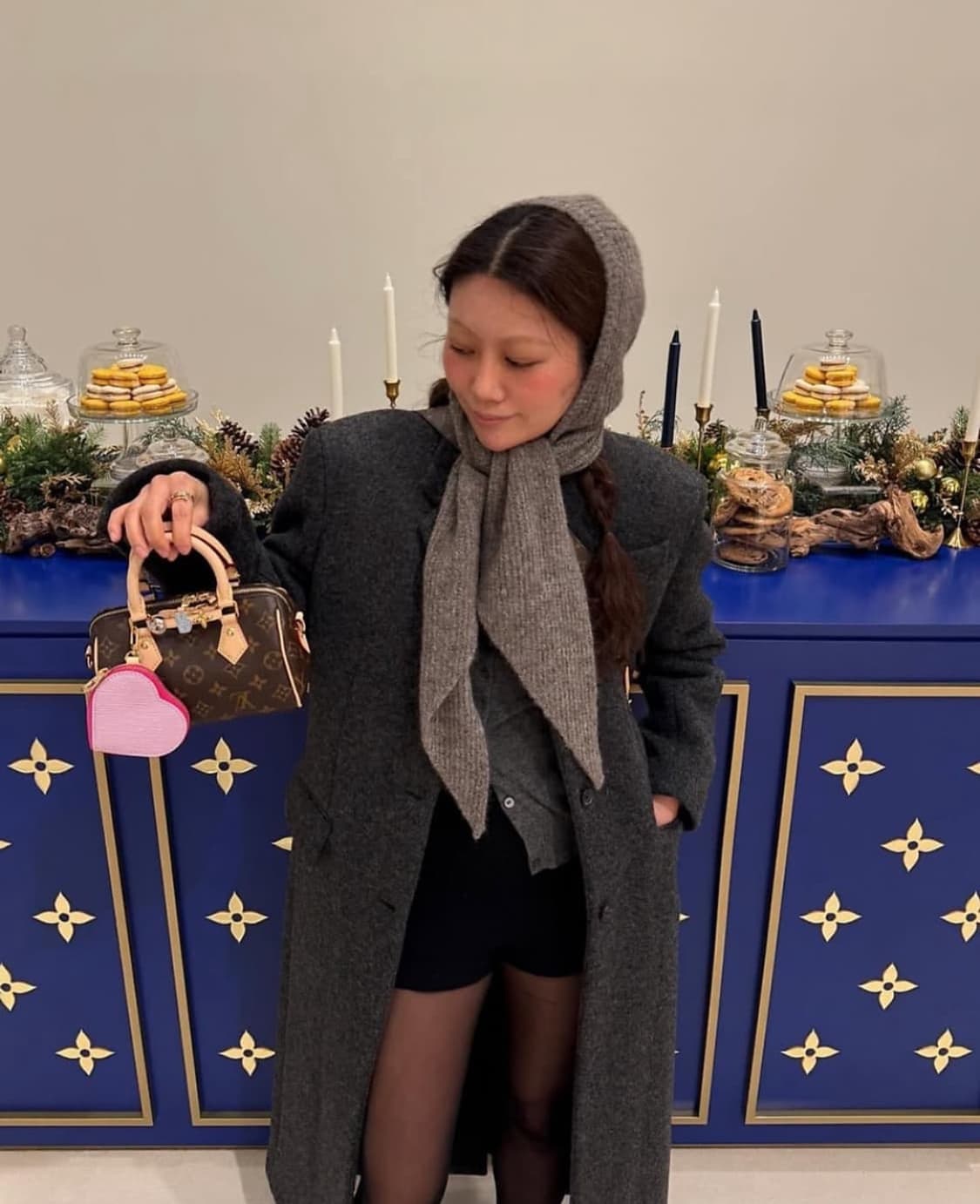 팔로마울 쿠쿠 와이드 타이 보넷 바라클라바 상품이미지5