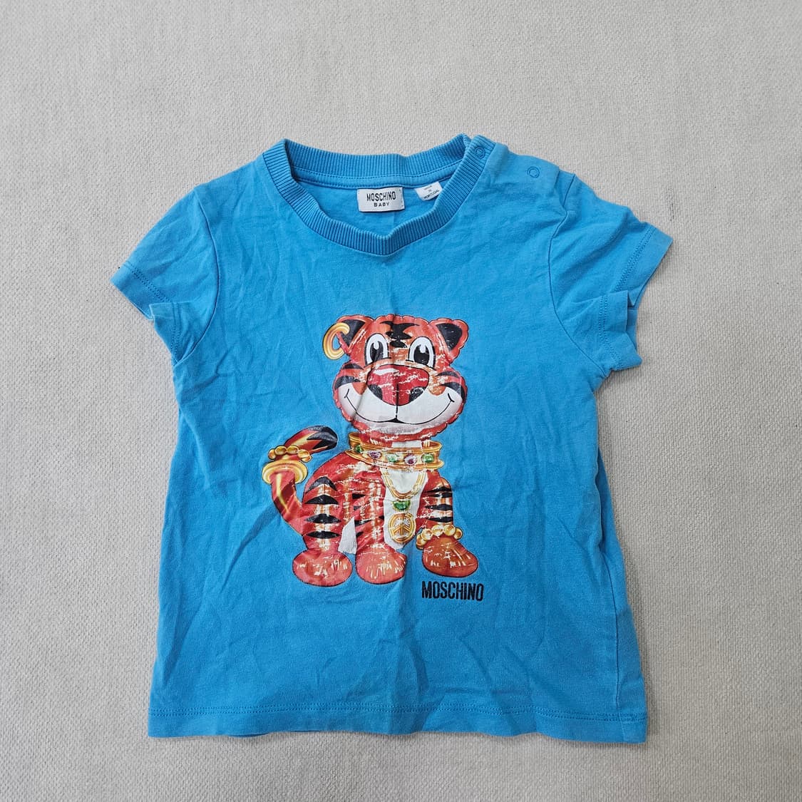 실측확인 모스키노 키즈 반팔 티셔츠 0310Y 상품이미지1