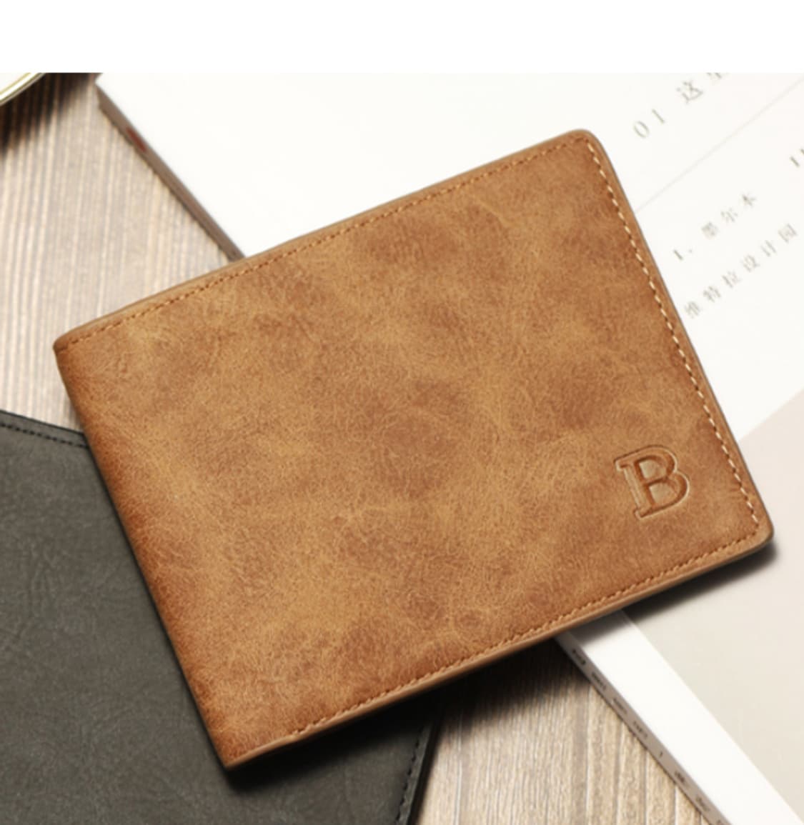 남성용 스웨이드 반지갑 판매 상품이미지5