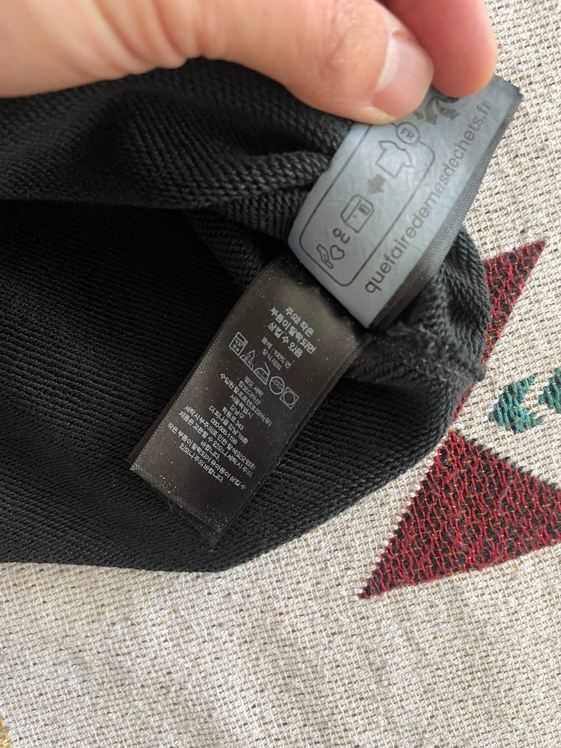 RRL 블랙 프렌치테리 스웻셔츠(L) 상품이미지4