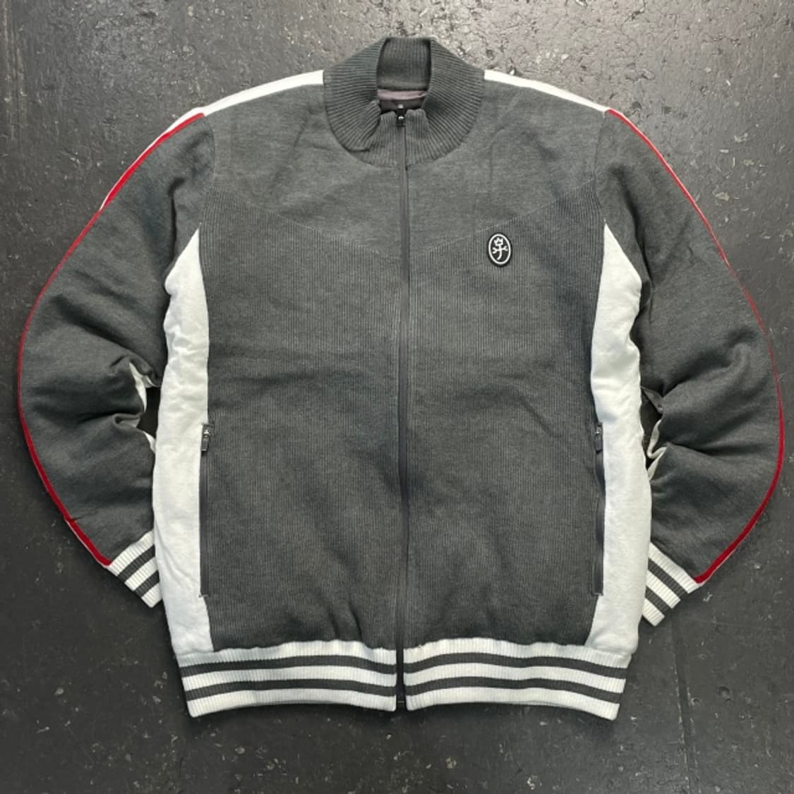 95 까스텔바작 방풍 니트 집업  상품이미지1