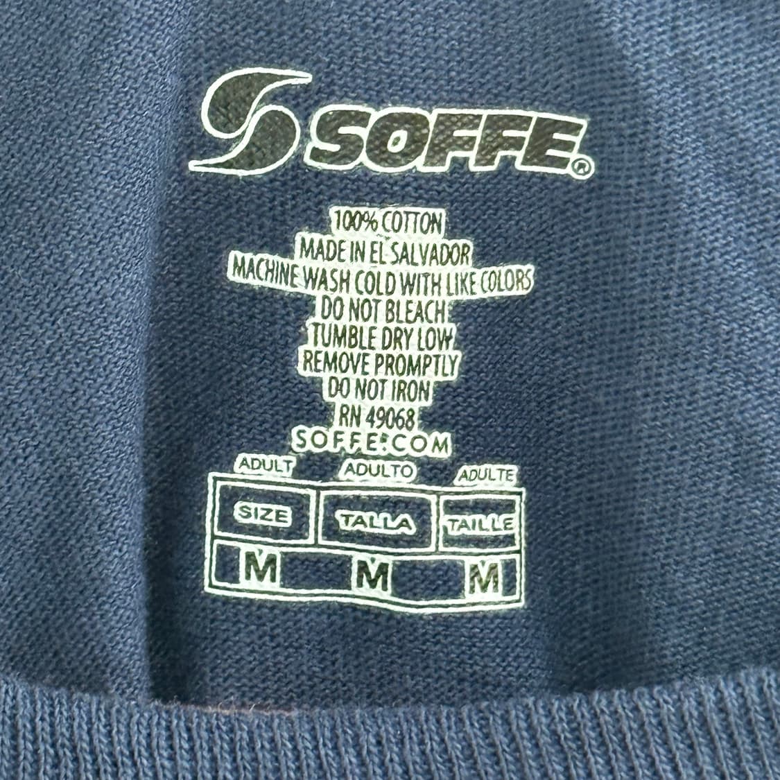 90s US Navy SOFFEE 미군 스웻셔츠 (M) 상품이미지2