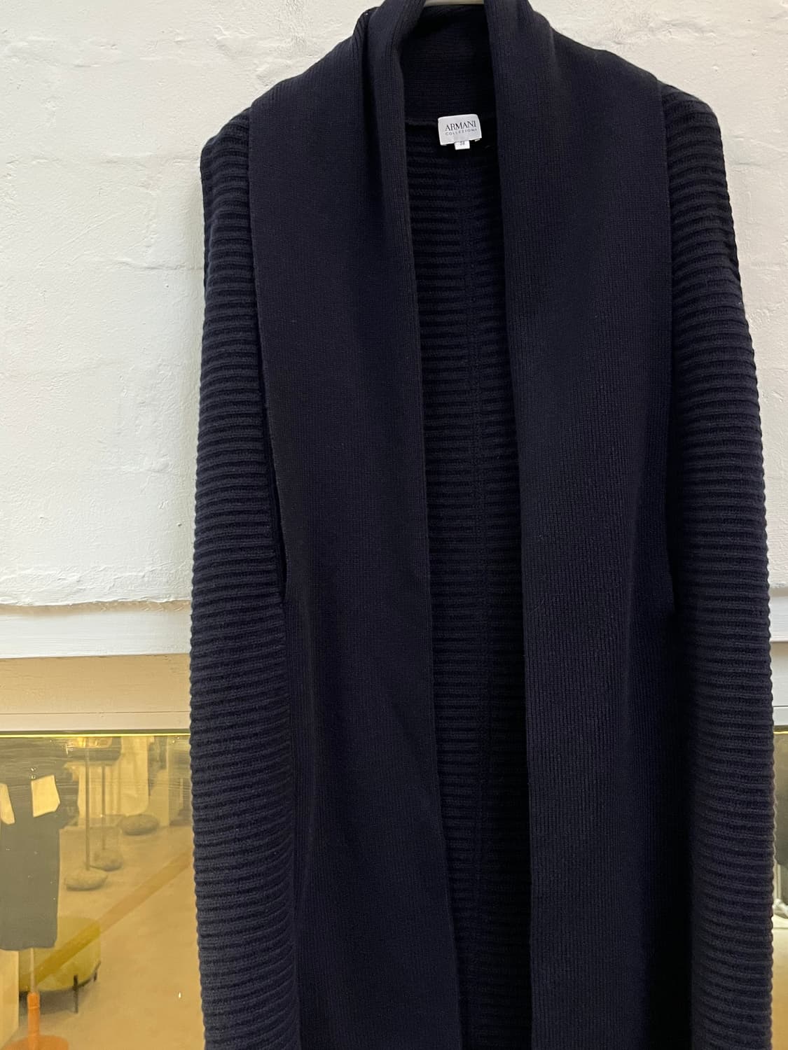 Armani 아르마니 꼴레지오니 캐시미어 울 롱 베스트 38 상품이미지3