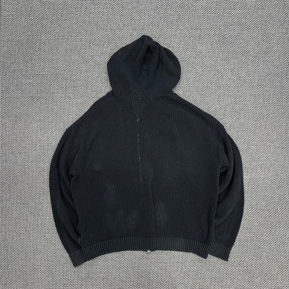 필루미네이트 메쉬 니트 집업 상품이미지3