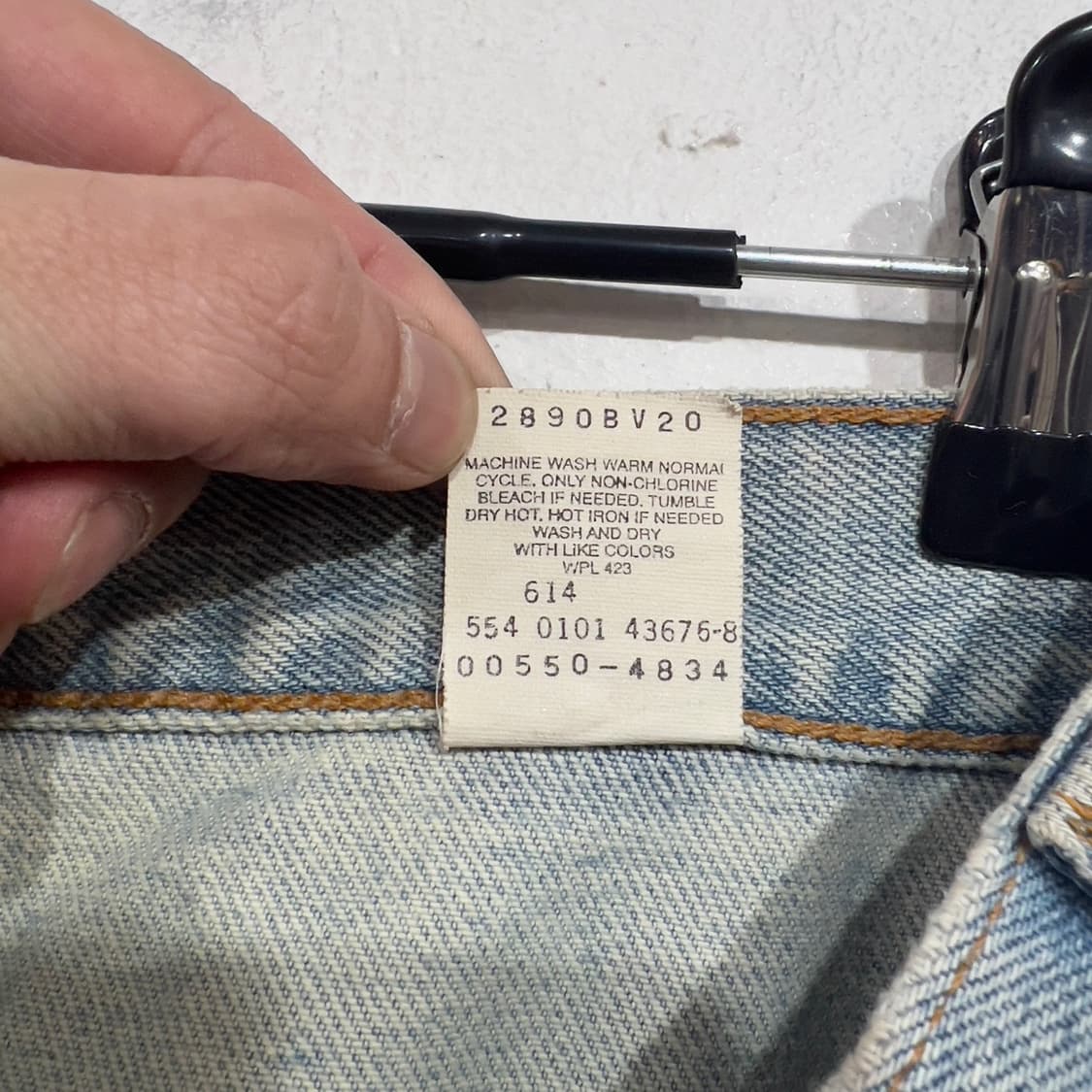 리바이스 550 데님팬츠 상품이미지8