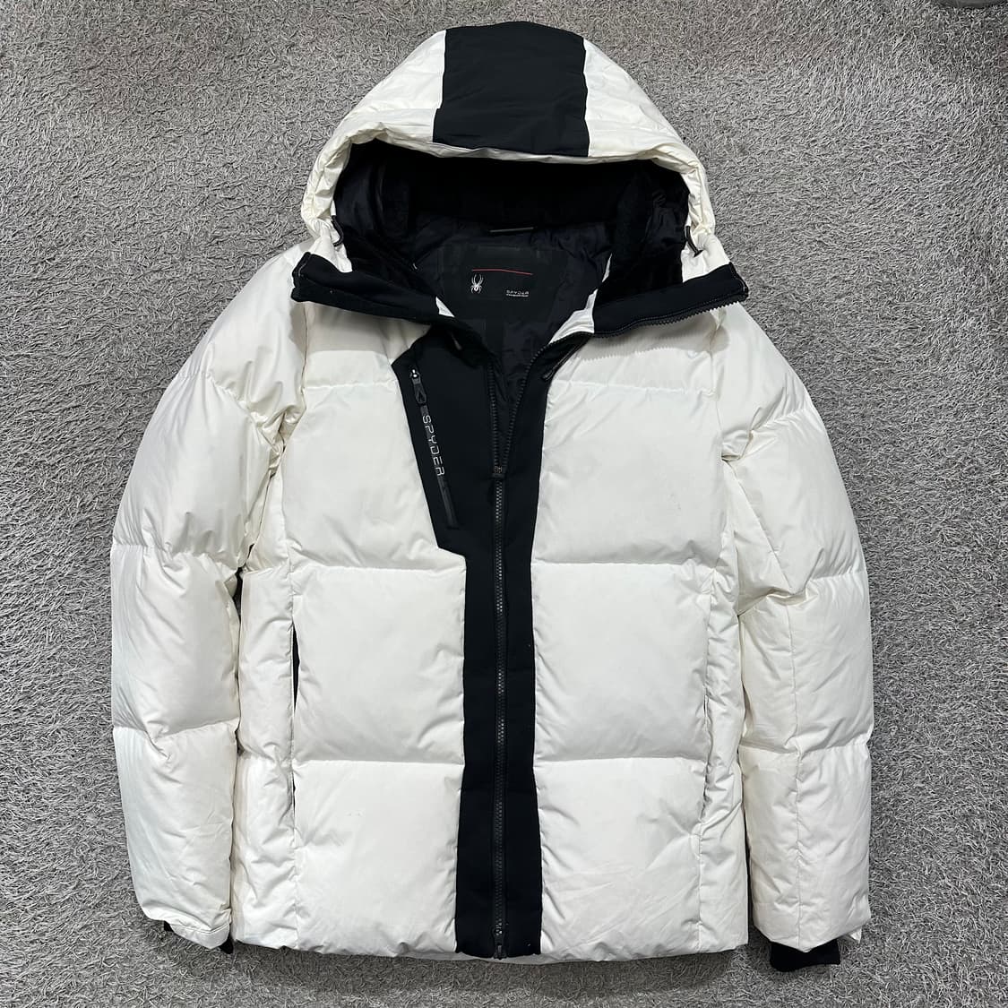 [90-95] 스파이더 덕다운후드패딩 상품이미지2