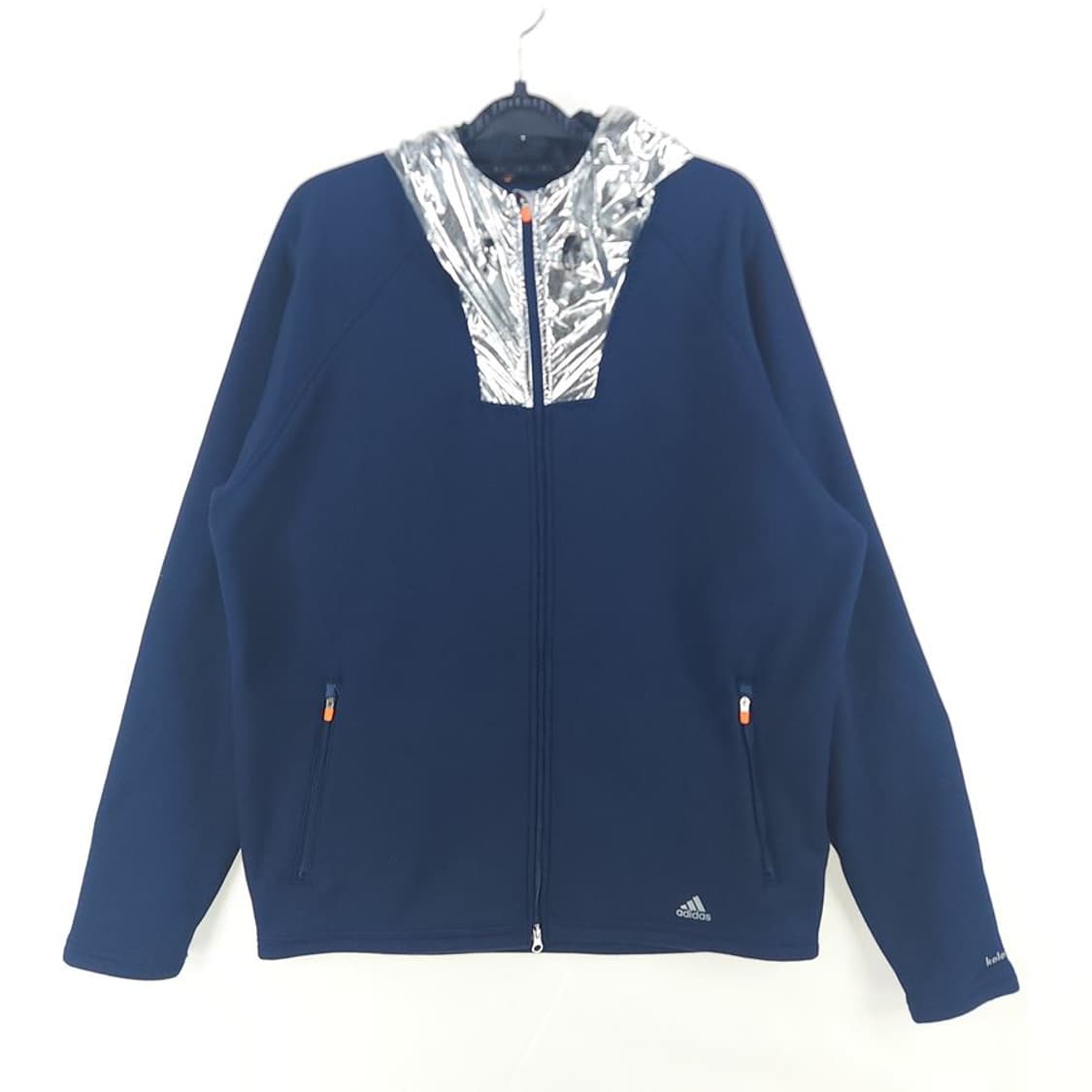 [남L]아디다스xKolor 기모 실버배색 후드집업[Y61-251] 상품이미지1