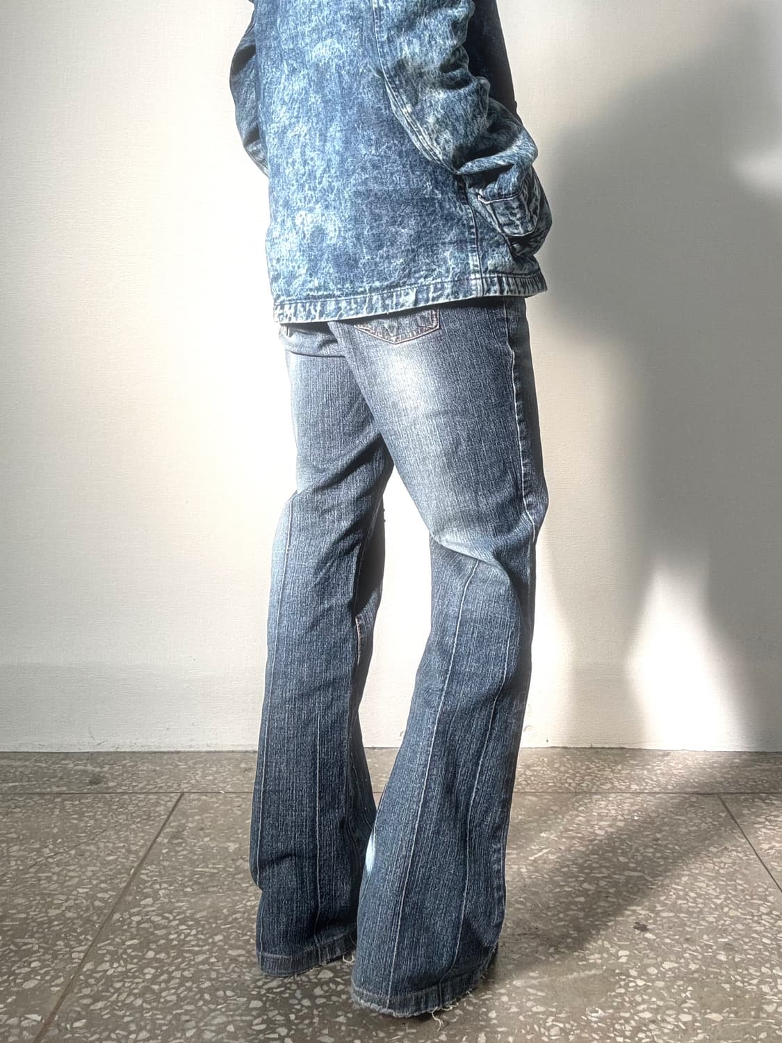 데님 부츠컷 팬츠 상품이미지5